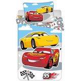 Disney Cars BABY Dekbedovertrek, Road - 135 x 100 + 40 x 60 cm - Katoen
