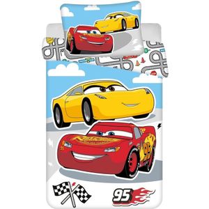 Disney Cars BABY Dekbedovertrek, Road - 135 x 100 + 40 x 60 cm - Katoen