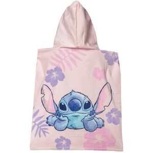 Disney Lilo & Sttich Poncho, Flower - 50 x 115 cm - Katoen