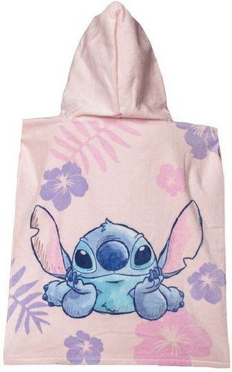 Disney Lilo & Sttich Poncho, Flower - 50 x 115 cm - Katoen