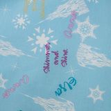 Frozen - Dekbedovertrek - Snowflakes - Katoen - Dubbelzijdig