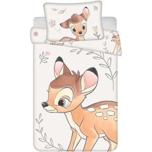 Disney Bambi BABY Dekbedovertrek, Prins - 135 x 100 + 40 x 60 cm - Katoen