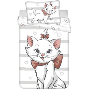 Disney Aristocats BABY Dekbedovertrek, Marie - 135 x 100 + 40 x 60 cm - Katoen