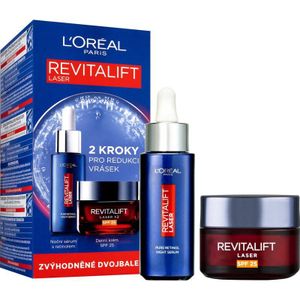 L’Oréal Paris - Revitalift Laser - Gezichtsserum Set - 30 ml en 50 ml
