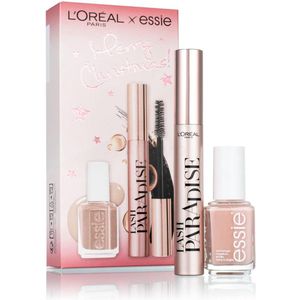 L'Oréal Merry Christmas Cadeauset - Essie Not Just A Pretty Face + Lash Paradise