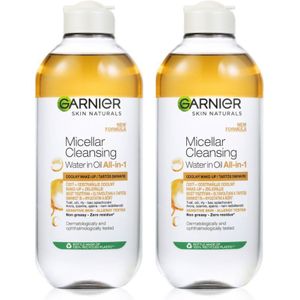 Garnier Skin Naturals Twee-Fasen Micellair Water 2 x 400ml(3in1)
