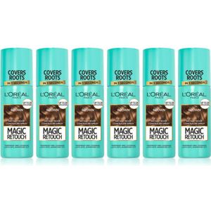 L’Oréal Paris - Magic Retouch Spray - Bruin - 6x1 st