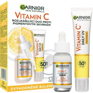 Garnier Skin Naturals - Vitamin C Set - Huidverzorging - Bescherming tegen Zonnestraling