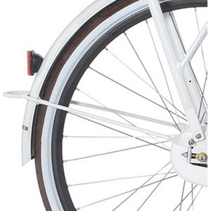 Cortina Fender Stab hinten 28 E-U4 Weiße Perle