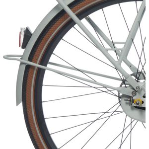 Cortina Fender Stab hinten 28 E-U4 glatt grauer Matt