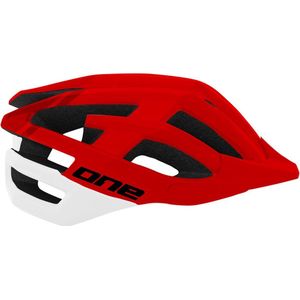 One helm mtb race m/l (57-61) red/white