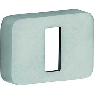 Sleutelrozet Minimal/Maximal mat nikkel ongelakt