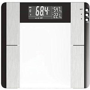 Emos - PT718 - Personenweegschaal - Zilver - Gehard Glas