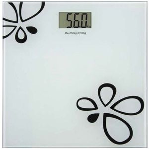 Emos - Weegschaal - Digitaal - Zwart - Gehard Glas