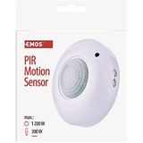 Bewegingsmelder - Wit - Infrarood - 360 Graden Detectiebereik