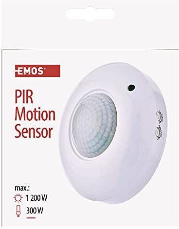Bewegingsmelder - Wit - Infrarood - 360 Graden Detectiebereik