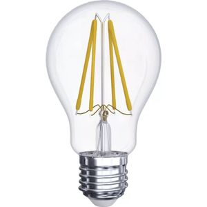 EMOS LED gloeilamp filament A60 A++ 8W E27 warm wit glas 8 W, transparant 6 x 6 x 11 cm