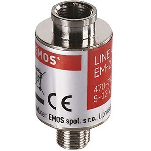 Emos - DVB-T/T2 Signaalversterker - 20dB - Compact - IP45 - LTE-blokfilter