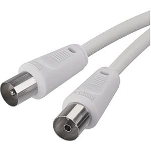 Emos - Antenne Coaxkabel - 15m - Afschermd - PVC