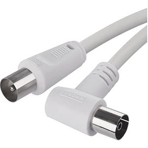 Emos - Antenne Coaxkabel - 5m - Afschemd - PVC