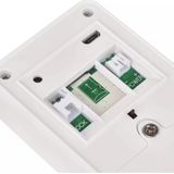 GoSmart - Slimme Deurbel - Wit - Kunststof - Met Tweeweg Communicatie