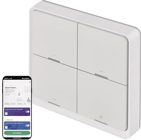 Smart Home - Draagbare Scènecontroller - Wit - ZigBee