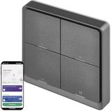 EMOS - H5016 - Draagbare Podiumschakelaar - Zwart - Zigbee Compatibel