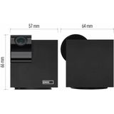 Slimme Camera - Groothoeklens - 3MP Resolutie - Nachtzicht - Communicatie