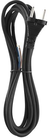 EMOS - 3 Meter Stroomkabel - Rubber - 2-Aderig - H05RN-F