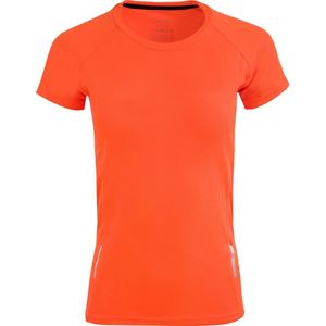 Sports t-shirt jumper ladies orange