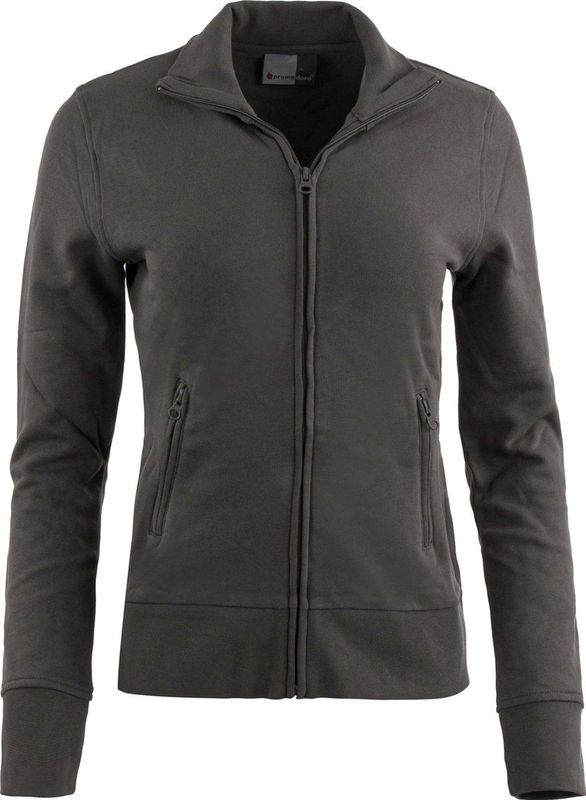 Promodoro - Dames Sweatshirt - Katoen - Stand-up Kraag - Comfortabel