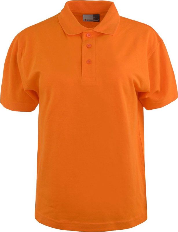 Men's polo promodoro heavy orange 1