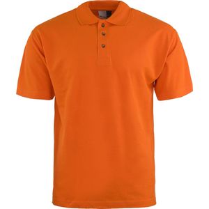 Men's polo promodoro heavy orange