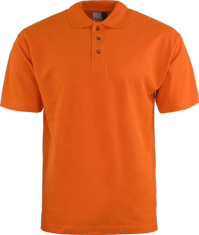 Men's polo promodoro heavy orange