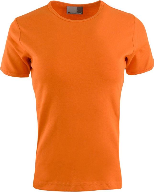 Women's t-shirt promodoro interlock orange