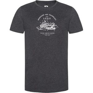 Loaf - Beau M - T-shirt - Zwart - 100% Katoen - Korte Mouwen