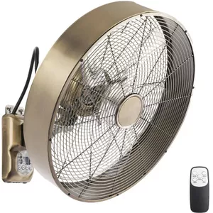 Wandventilator Afstandsbediening Eenvoudige Installatie Oscillerende