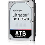WD Ultrastar DC HC320 HUS728T8TALE6L4 - Vaste schijf - 8 TB - intern - 3.5 - SATA 6Gb/s - 7200 tpm -buffer: 256 MB