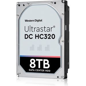 WD Harde schijf Ultrastar DC HC320 8TB SATA-III (8 TB, 3.5"", CMR), Harde schijf