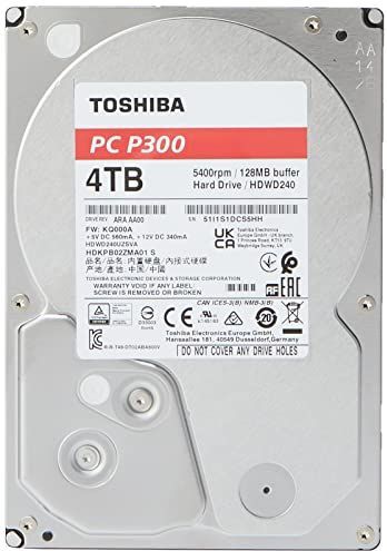 Toshiba - HDWD240UZSVA - Harde Schijf - 4TB - SATA 6Gb/s - 3.5''