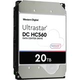 WD - Ultrastar DC HC560 - Harde Schijf - 20 TB - 3.5" - CMR