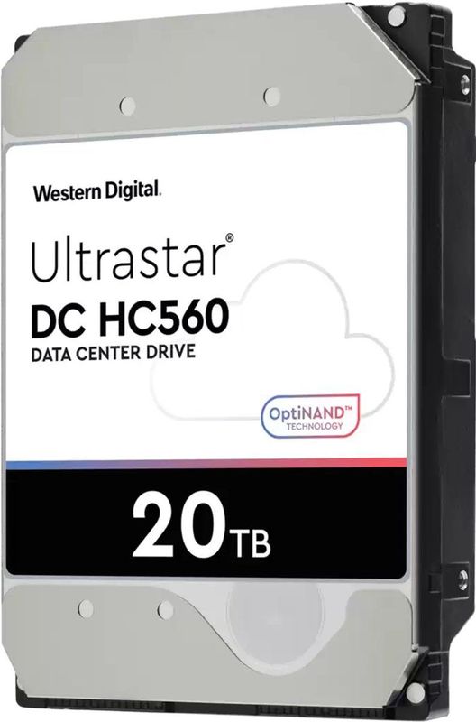 WD - Ultrastar DC HC560 - Harde Schijf - 20 TB - 3.5" - CMR