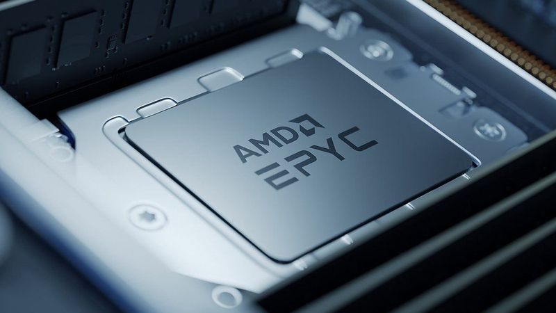 AMD - EPYC 9124 - Processor - Zwart - 24 Cores - 48 Threads