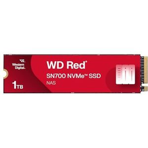 WD - SN700 - SSD - Rood - 1000 GB - M.2 2280