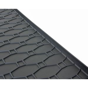 Rubber kofferbakmat geschikt voor - Skoda Karoq 4x4 en 4x2 vanaf 2017-, Seat Ateca 4x4 en 4x2 vanaf 2016-, Cupra Ateca 4x4 vanaf 2016- voor de modellen met hoge laadvloer