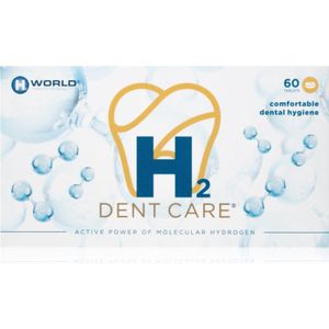 H2 Dent care tabletten voor Intensieve Tandreiniging 60 tbl