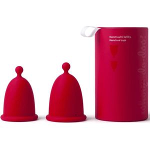 Whoop·de·doo Menstrual Cup Duo Pack menstruatiecup Red