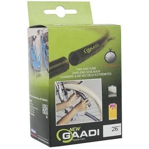 Gaadi FV47 26x1.60/1.75 Presta Binnenband Zwart