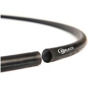 GAADI fietsbinnenband auto Schrader ventiel 40 mm twee eind-slang, zwart, 26 inch