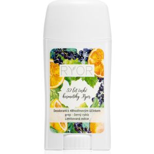 RYOR - Deo - Deodorant - Grapefruit & Black Currant - 50 g